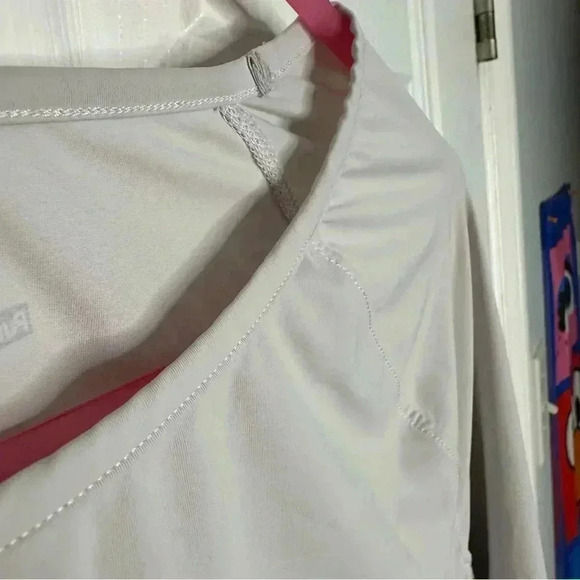 Push FWD Shirt Long Sleeved White Size Small - Picture 6 of 16